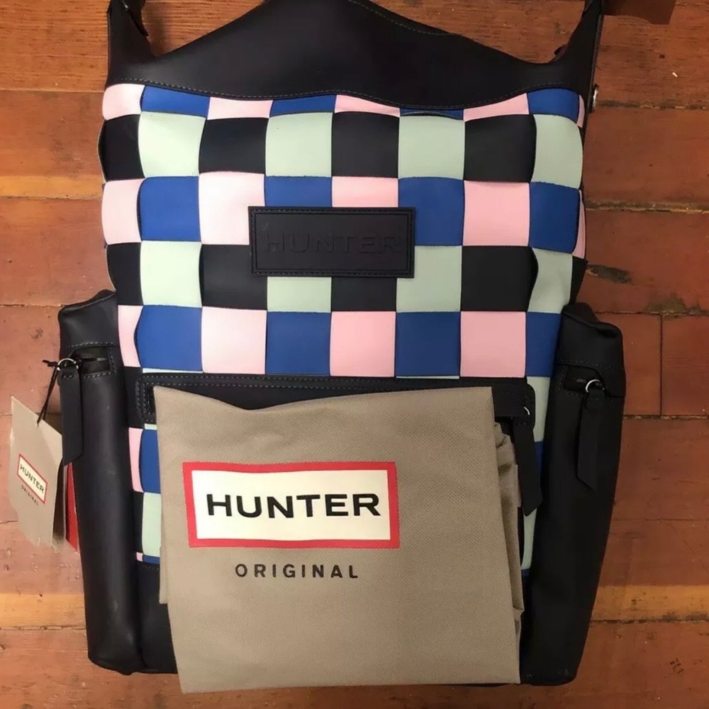 Hunter Top Clip Backpack Blue Multicolor - Picture 2 of 6